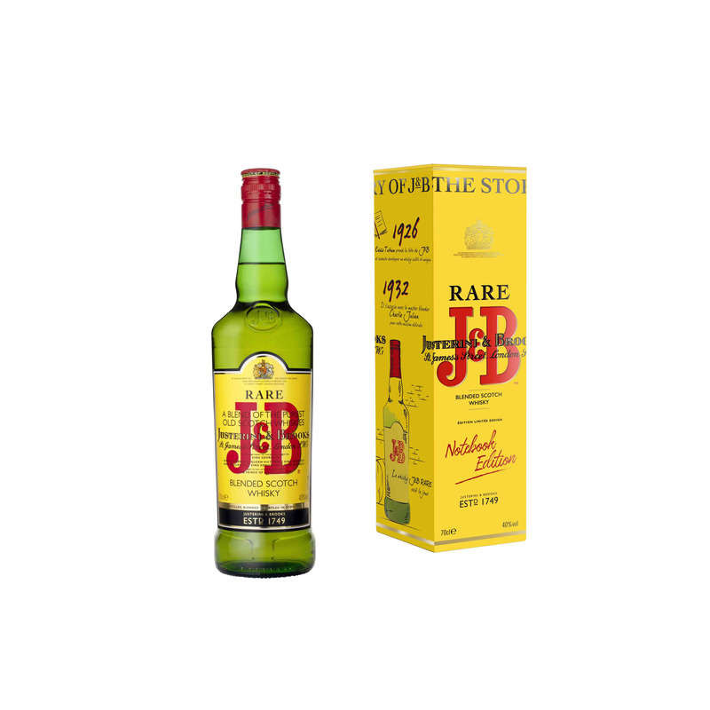 J&B Rare Scotch Whisky 40° - 70cl
