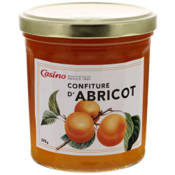 CASINO Confiture d'abricots - 370g