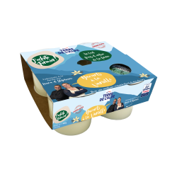 TERRE DE L'ALPE Yaourt Vanille - 4x100g