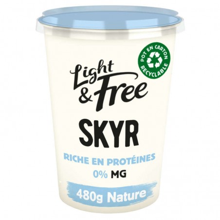 Skyr nature allégé Light & Free - 480g