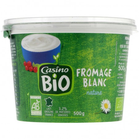 Fromage frais 3.2%Mg Bio - 500g