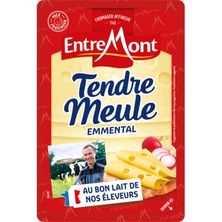 Emmental tranches fines Tendre Meule - 150g