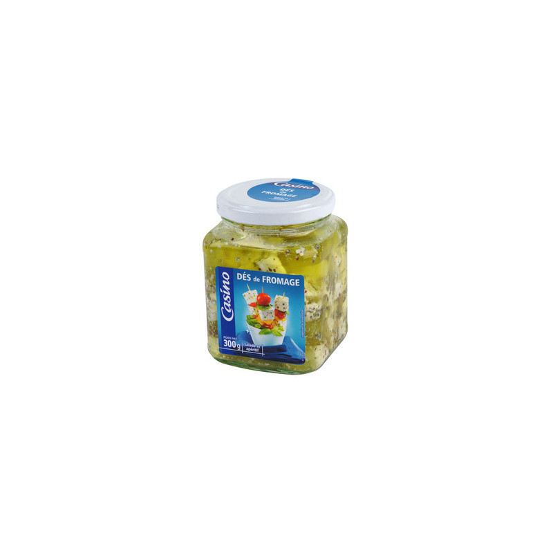 CASINO Casino Dés de fromage - 300g