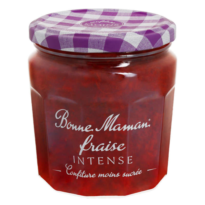 BONNE MAMAN Confiture Fraise Intense - 335g