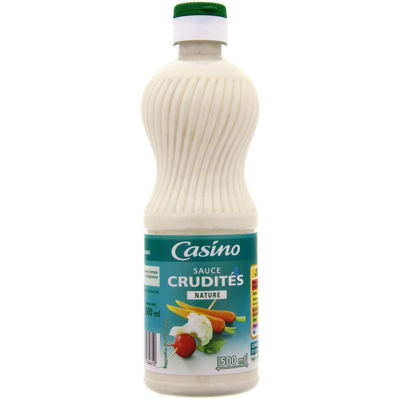 CASINO Sauce crudités nature - 500ml