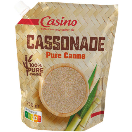Cassonade pure canne Doypack - 750g