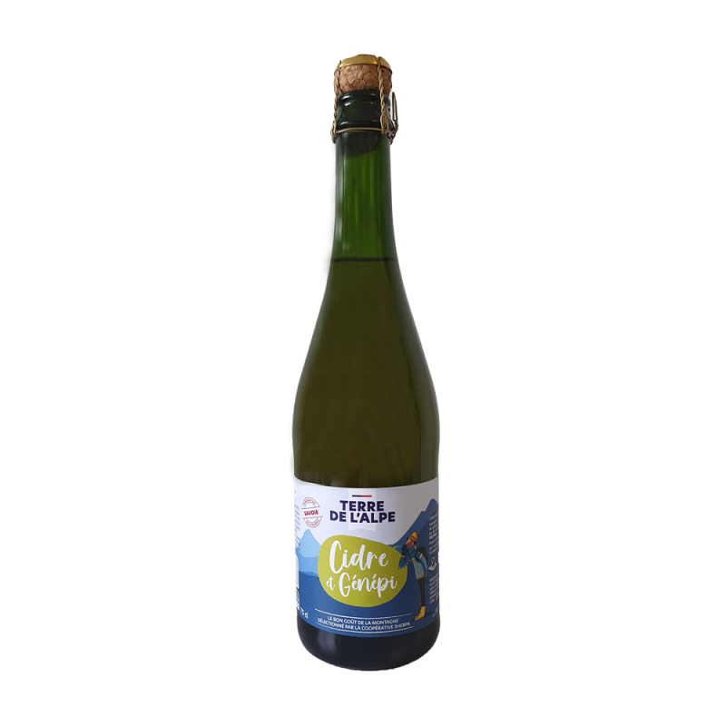 TERRE DE L'ALPE Cidre et Génépi - 75cl