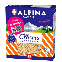 ALPINA SAVOIE Crozets au Sarrasin - 400g