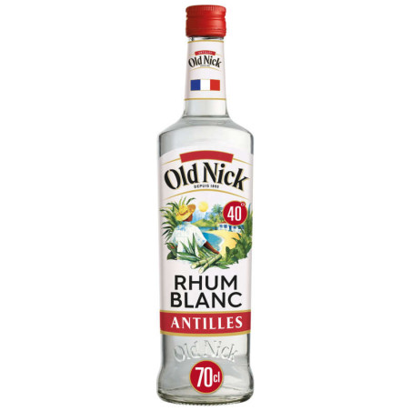 Old Nick Rhum Blanc Antilles 70cl