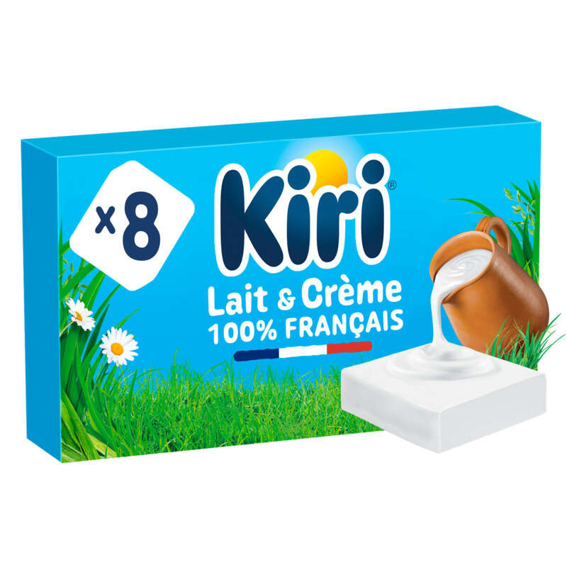 Kiri Crème Fromage enfant 8 Portions 144g