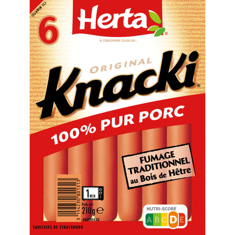 Herta Knacki Original x6 210g