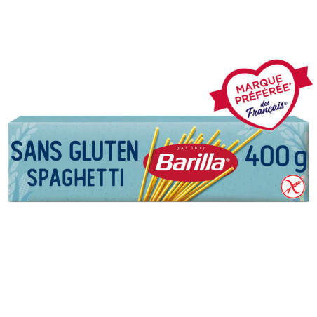 Barilla Pâtes spaghetti sans gluten 400g