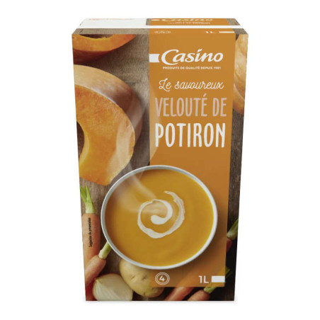 Casino Velouté potiron - Soupe - 1l