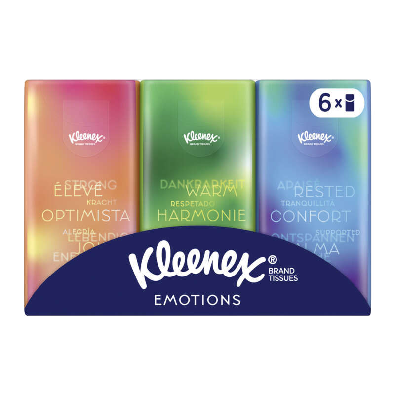 Kleenex® Mouchoirs Etuis Standard Collection x6