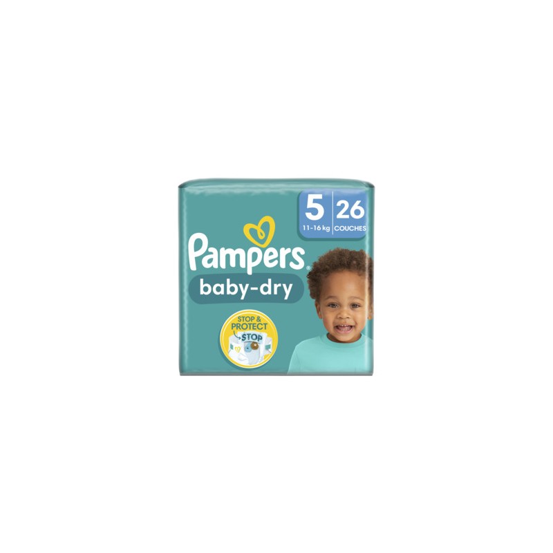 PAMPERS Pampers baby-dry taille 5 - 11-16kg - x26