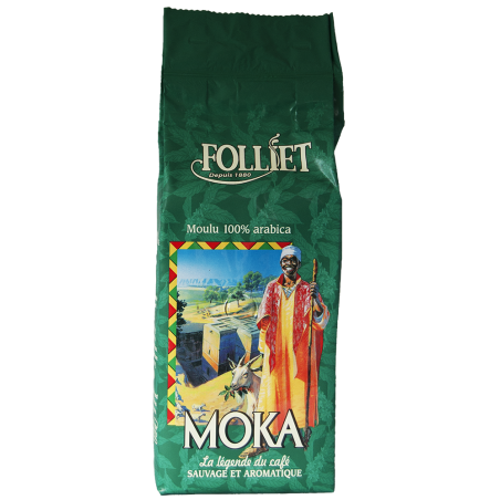 Café moulu moka Ethiopie