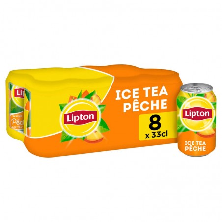 Ice tea Pêche boite - 8x33cl