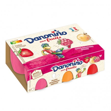 Danonino aux fruits Panaché - 6x50g