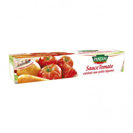 Sauce tomate tube cuisinée aux légumes - 180g