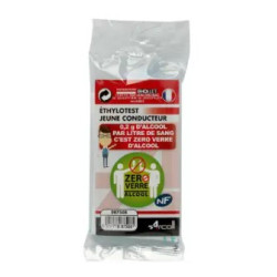 ARCOLL Ethylotest à usage unique Jeune conducteur - Unité