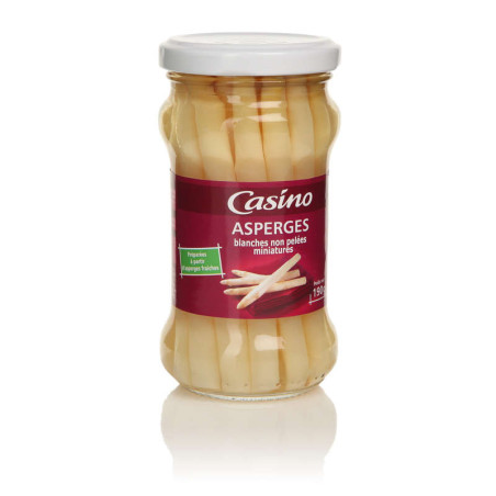Asperges pelées miniatures - 110g