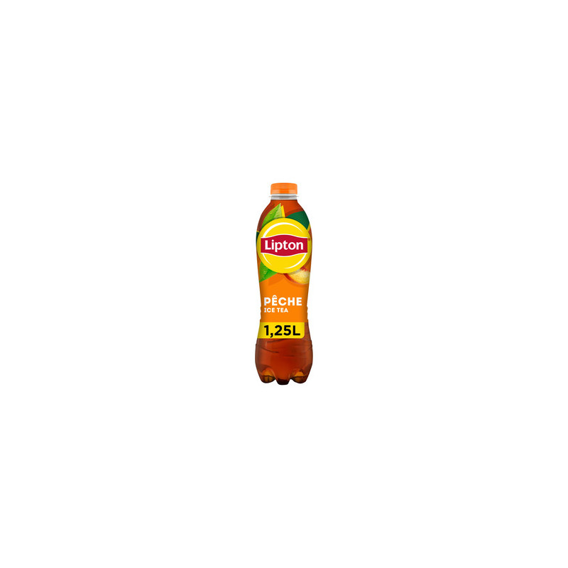 LIPTON Ice Tea saveur pêche - 1.25L