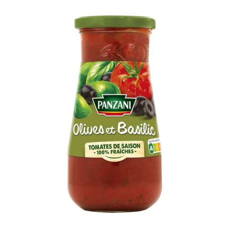 Sauce Olives basilic - 400g