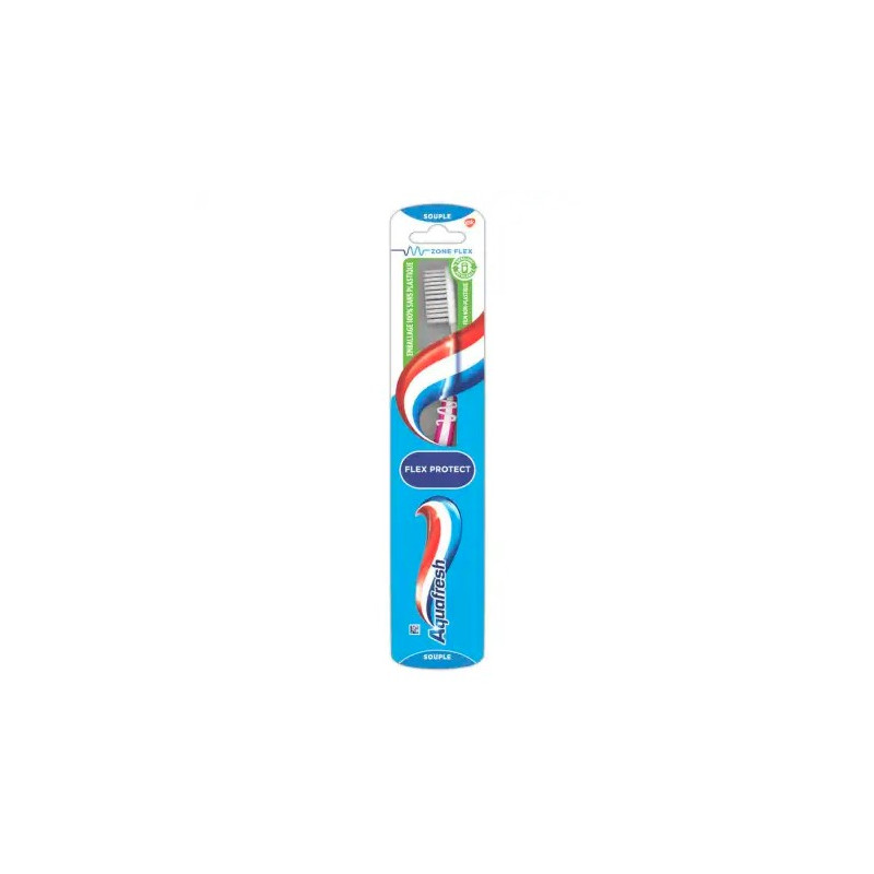 AQUAFRESH Brosse à dents Flex Protect Souple - x1