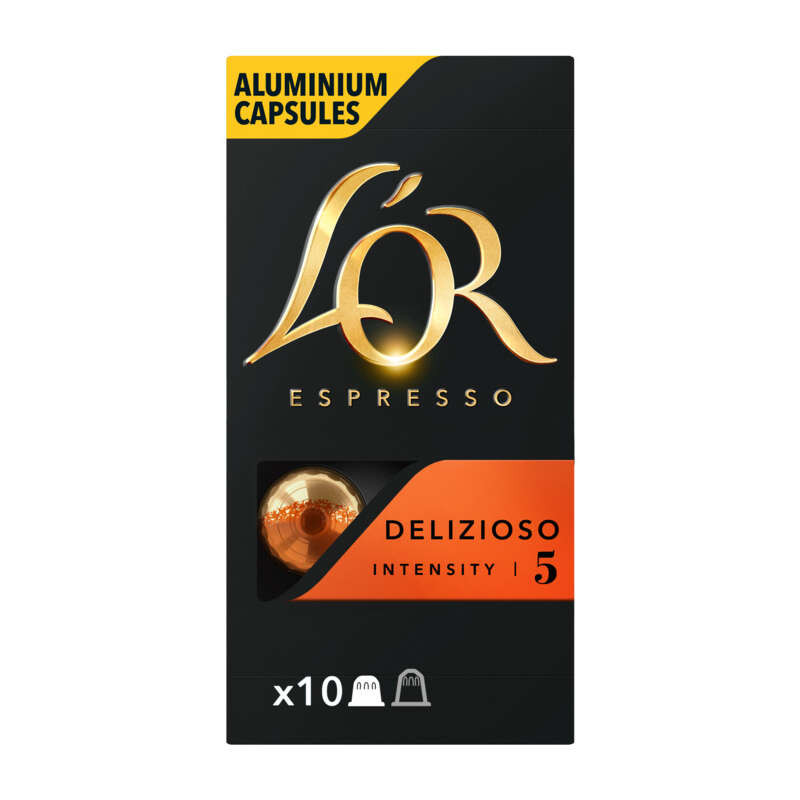 L'OR Espresso Café Delizioso intensité 10 capsules - 52g