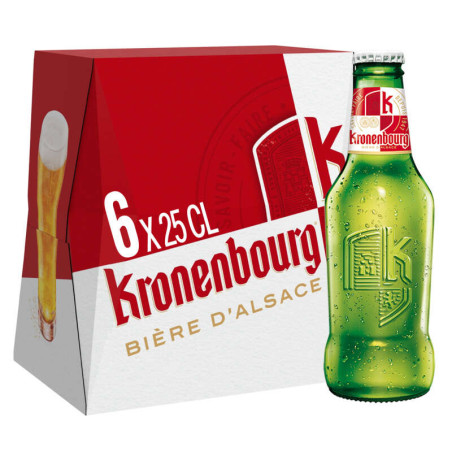 Bière Blonde d'Alsace 4.2° - 6x25cl