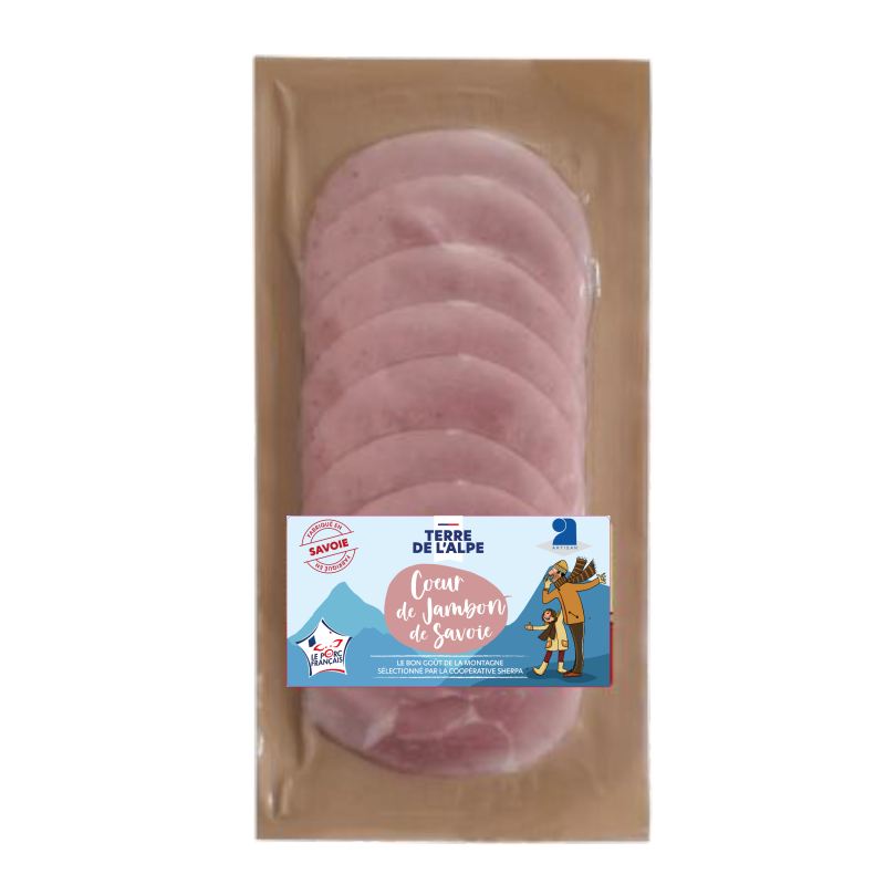 TERRE DE L'ALPE Cœur de Jambon de Savoie - 100g