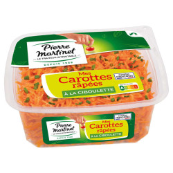 PIERRE MARTINET Mes Carottes Râpées à la Ciboulette - 300g