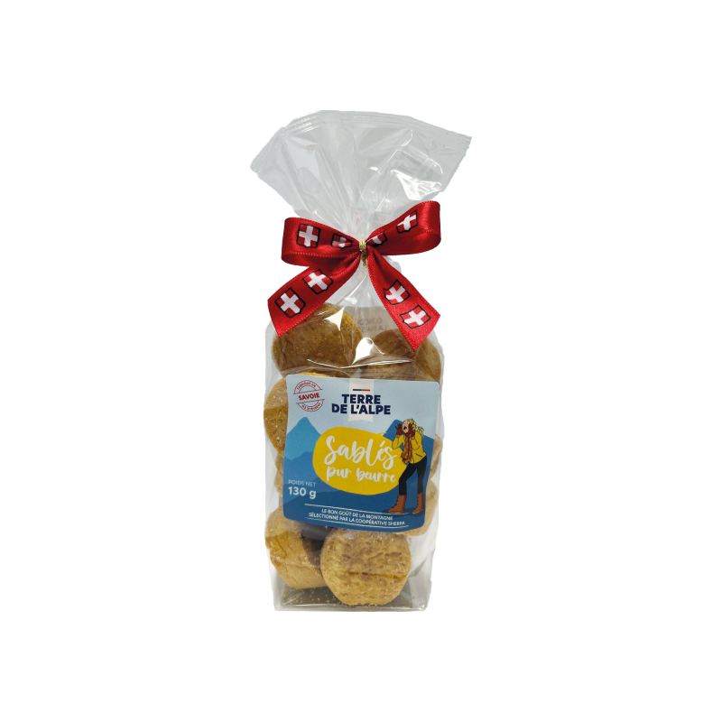 TERRE DE L'ALPE Sablés Nature - 130g