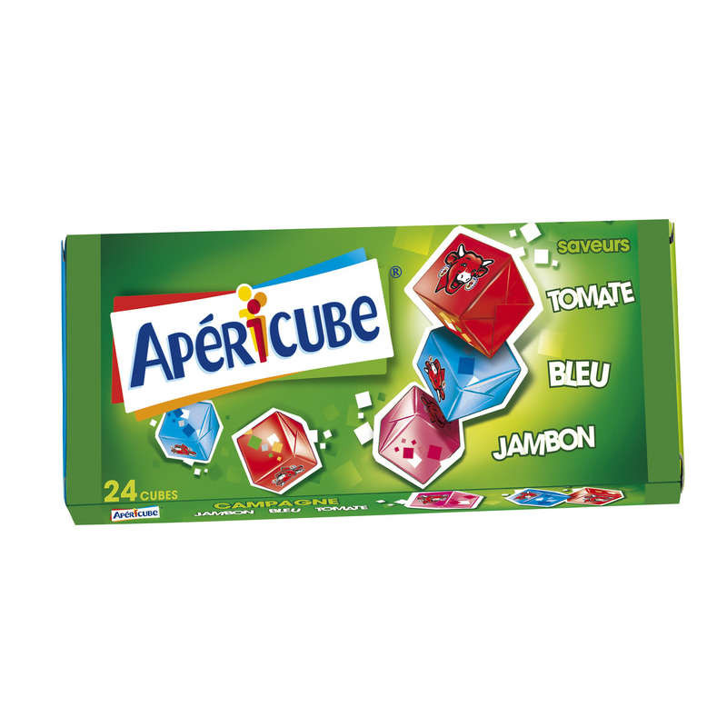 APERICUBE Fromage fondu Campagne - 125g