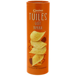CASINO Tuiles goût Paprika - 170g