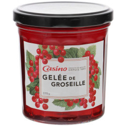 CASINO Gelée de groseilles - 370g