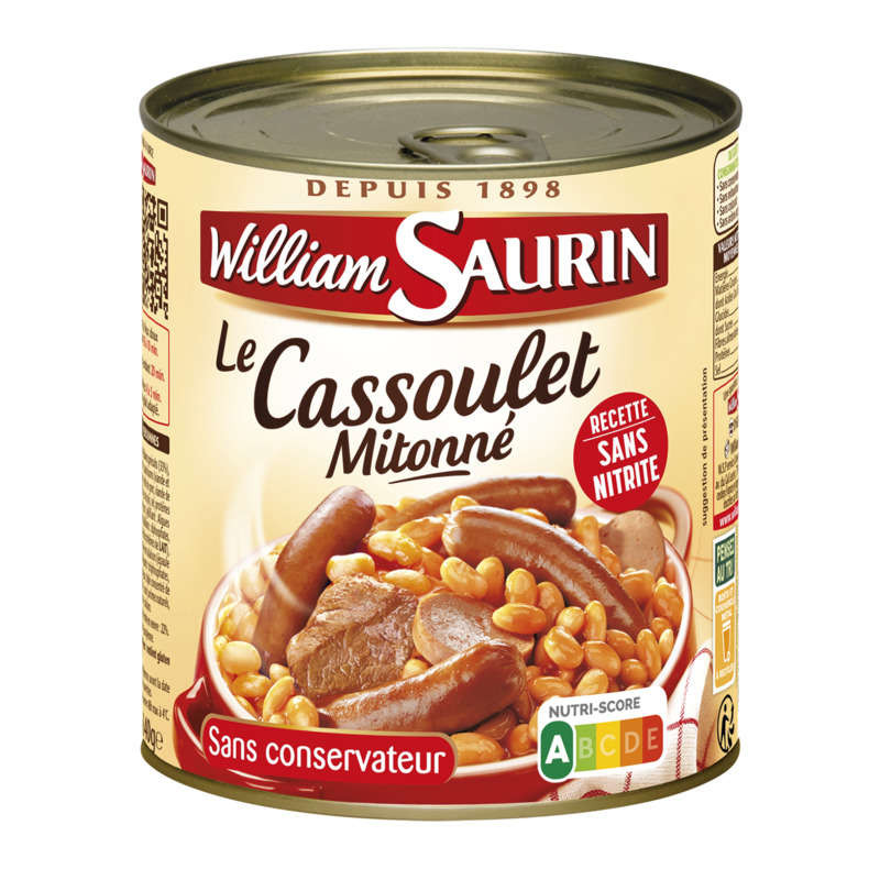 WILLIAM SAURIN Cassoulet - 840g