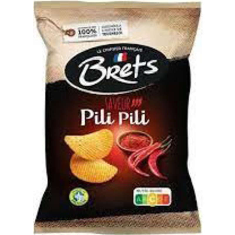 BRETS Chips Saveur Pili Pili - 125g