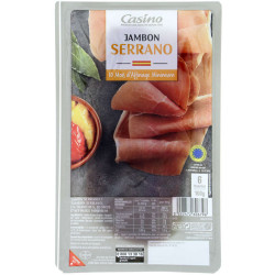 CASINO Jambon Serrano 10 mois - 240g