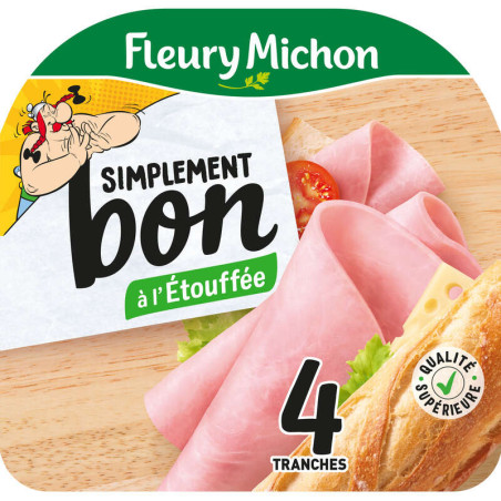 Jambon simplement bon 4 tranches
