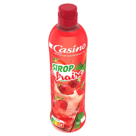 Sirop de fraise
