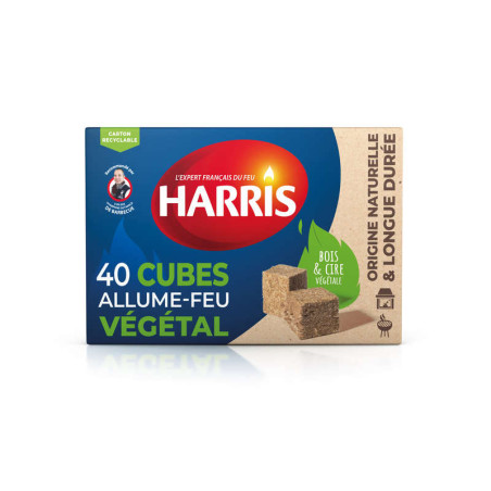 Cubes Allume-Feu 100% Naturels - x40