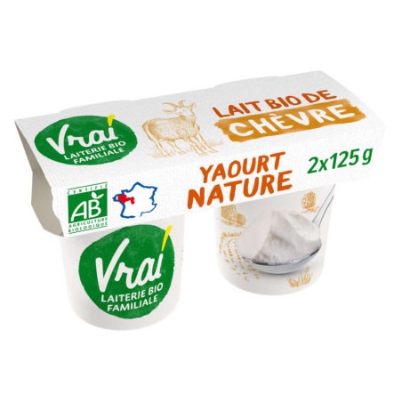 Yaourt Chèvre Nature Bio