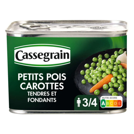 Petit pois et carottes - 465g