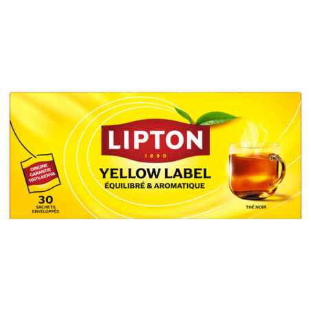 Thé noir Yellow Label Origine Kenya x30 - 60g