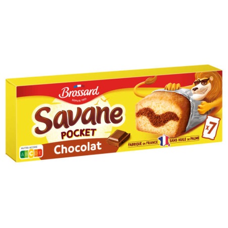 Savane Pocket au chocolat - 7x30g