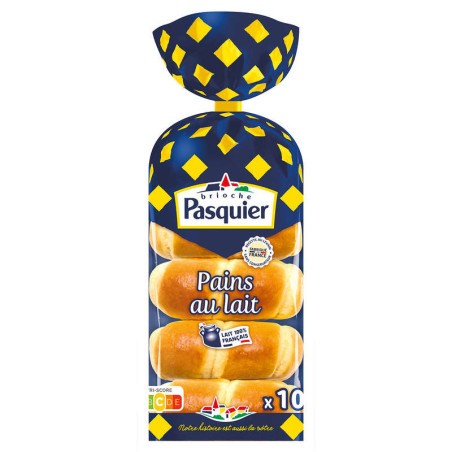 Pain au lait - 10 pains au lait