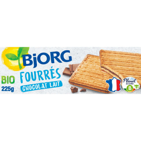 Fourré Chocolat Lait Bio