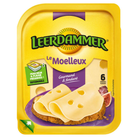 Fromage en tranche Le Moelleux - 150g