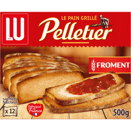 Pain grillé au froment - 500g